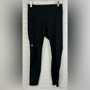 Under Armour women’s black compression leggings. Size Medium